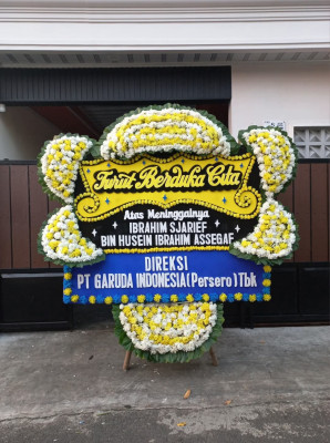 Papan Bunga Duka di Ketapang Kuala