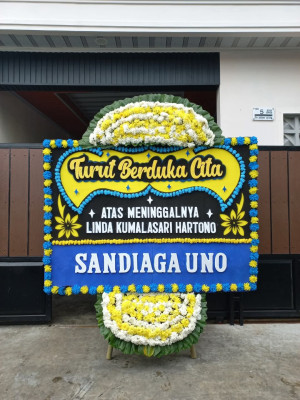 Papan Bunga Duka di Ketapang Kuala
